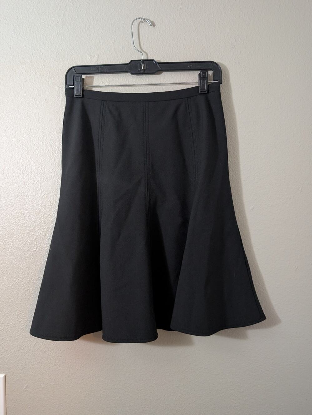 Alex Marie Black A-Line Flared Skirt - Classic Women's Skirt
